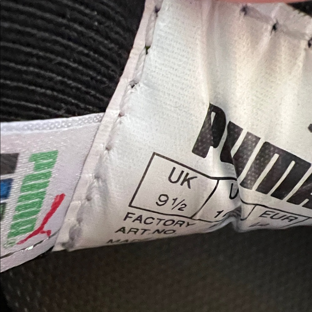 Mens Green Puma Athletic shoes - Picture 9 of 11